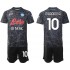 Camisola SSC Napoli Diego Maradona 10 Special Criança Equipamento Primeiro 2021-2022 Manga Curta